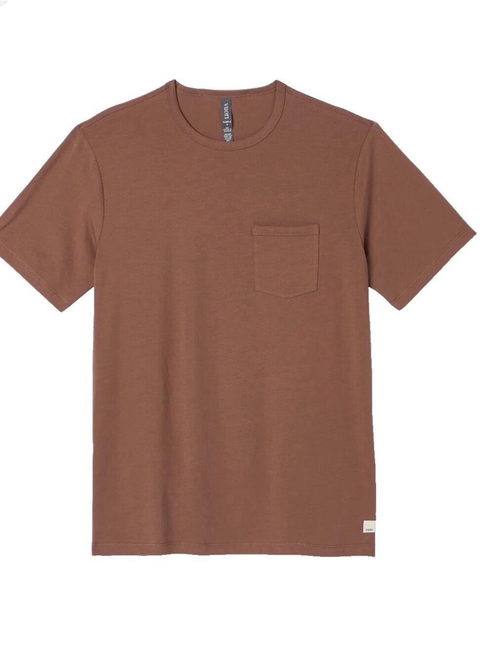 Vuori Men's Chest Pocket Crew Tee Tshirt. Medium.